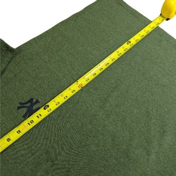 Men's New York Yankees Baseball Olive Green Heather Short Sleeve Tee - X-Large - Picture 10 of 12